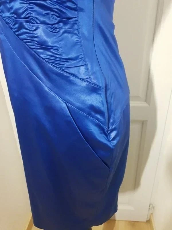 💙 Vestido bustier satinado – Pinko – T. 36 – Muy buen estado – photo 5